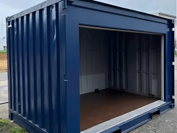 Contenedor de almacenamiento de 10 pies con puerta enrollable