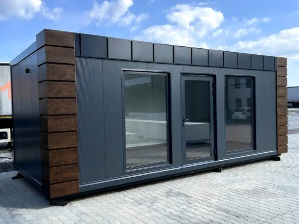 Oficina contenedor prefabricada de 10 m x 4 m