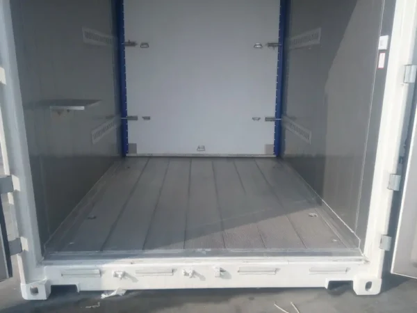 Contenedor refrigerado de doble zona de 20 pies