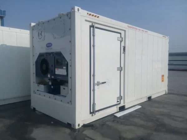 Contenedor refrigerado de doble zona de 20 pies