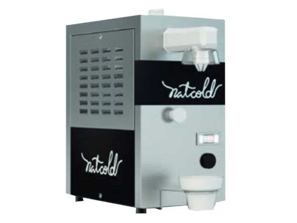 Montadora de nata profesional NATCOLD de acero inoxidable con dispensador para hostelería y pastelería