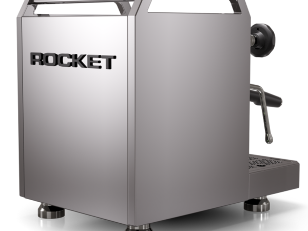 Uso de la lanza de vapor No-Burn de la cafetera Rocket Mozzafiato R Fast para crear espuma de leche